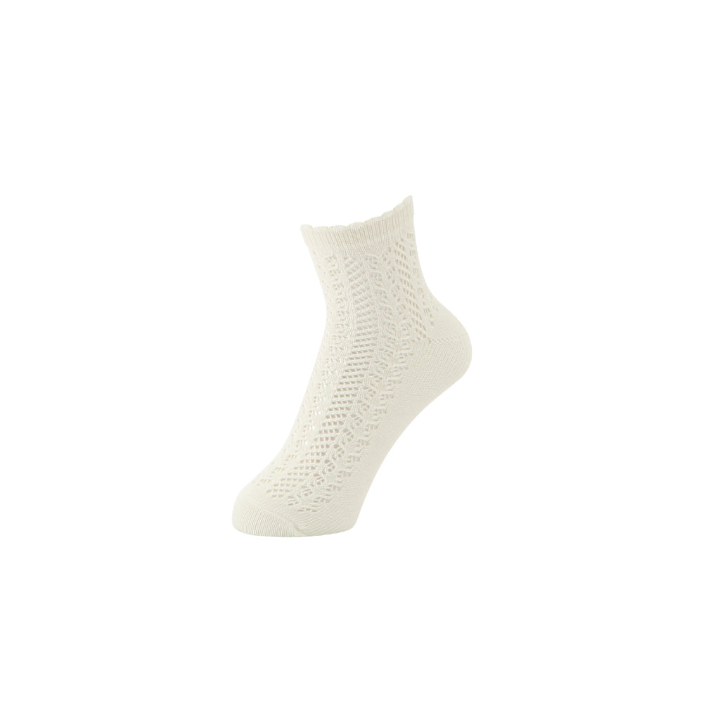 Irmack Cotton Mesh  Quarter Socks