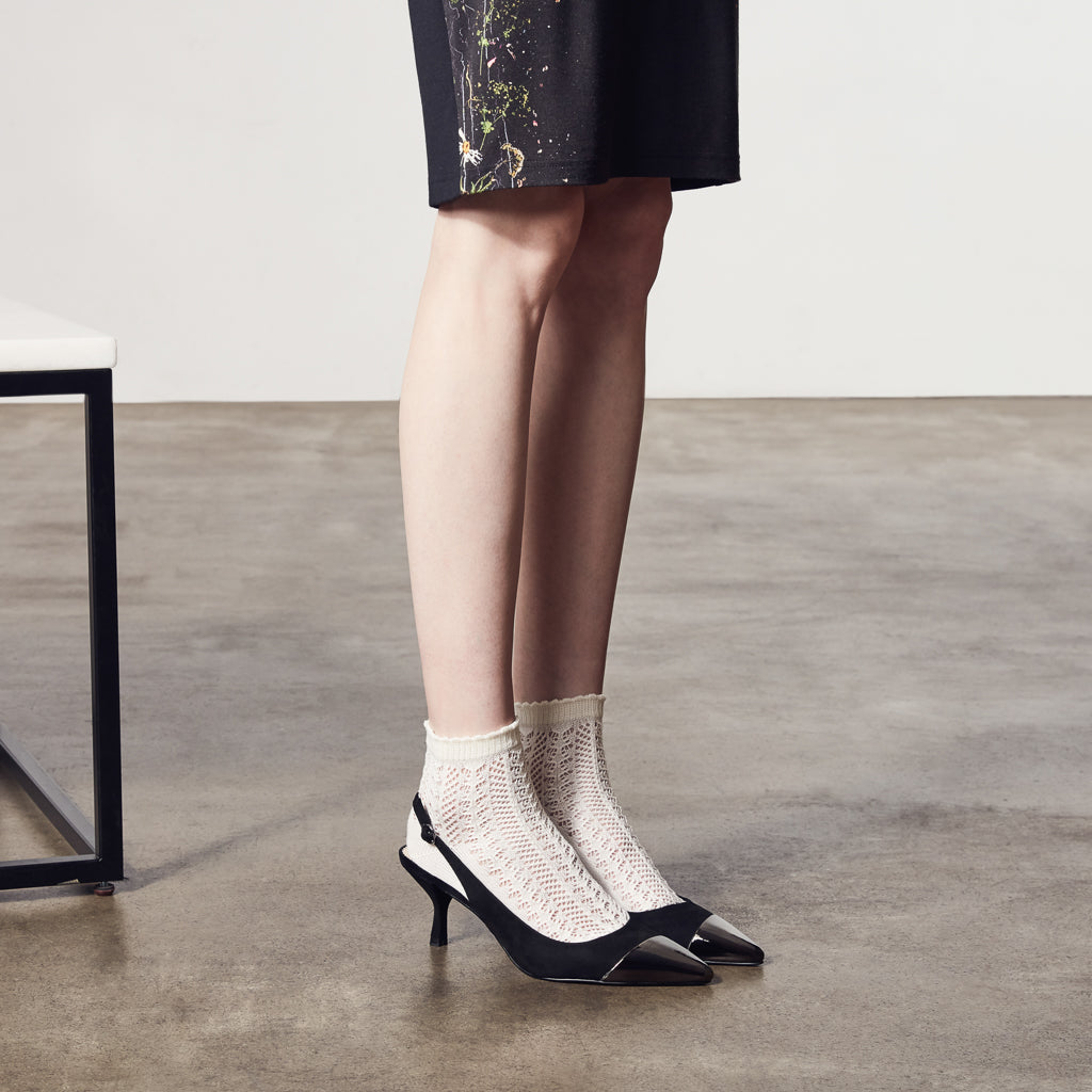 Irmack Cotton Mesh  Quarter Socks