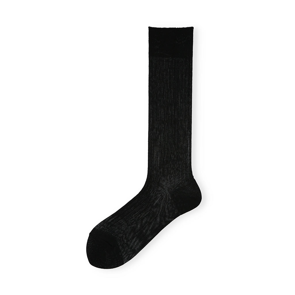 Sheer Cotton Crew Socks
