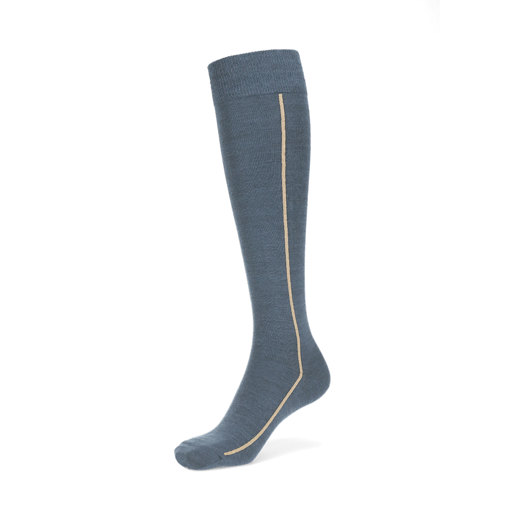 Glitter Line Light Merino  Knee-High Socks