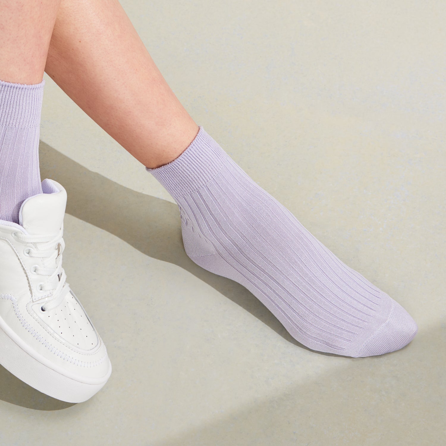 Premium Silky Cotton  Quarter Socks