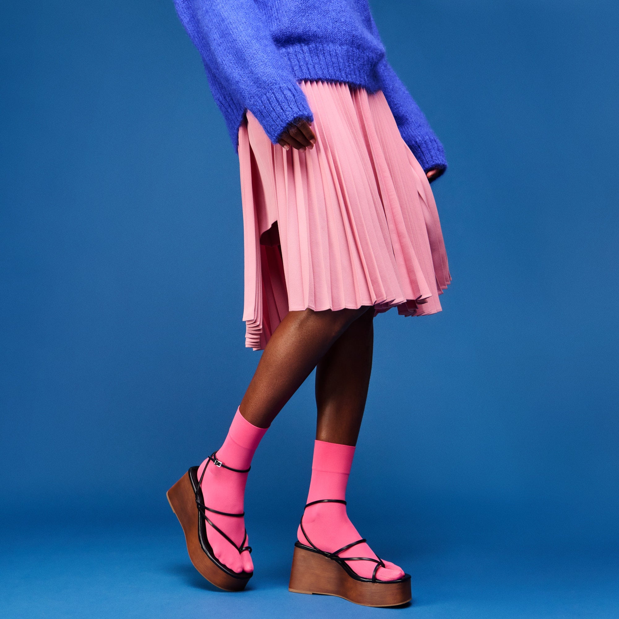 Smooth-Fit Tabi  Quarter Socks