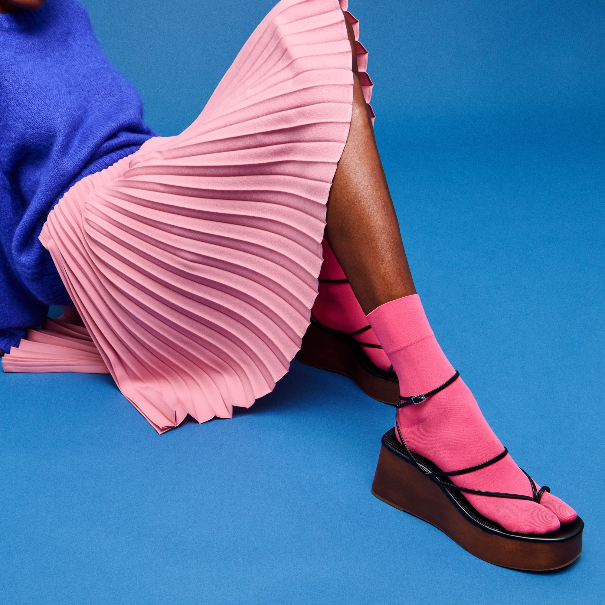 Smooth-Fit Tabi  Quarter Socks