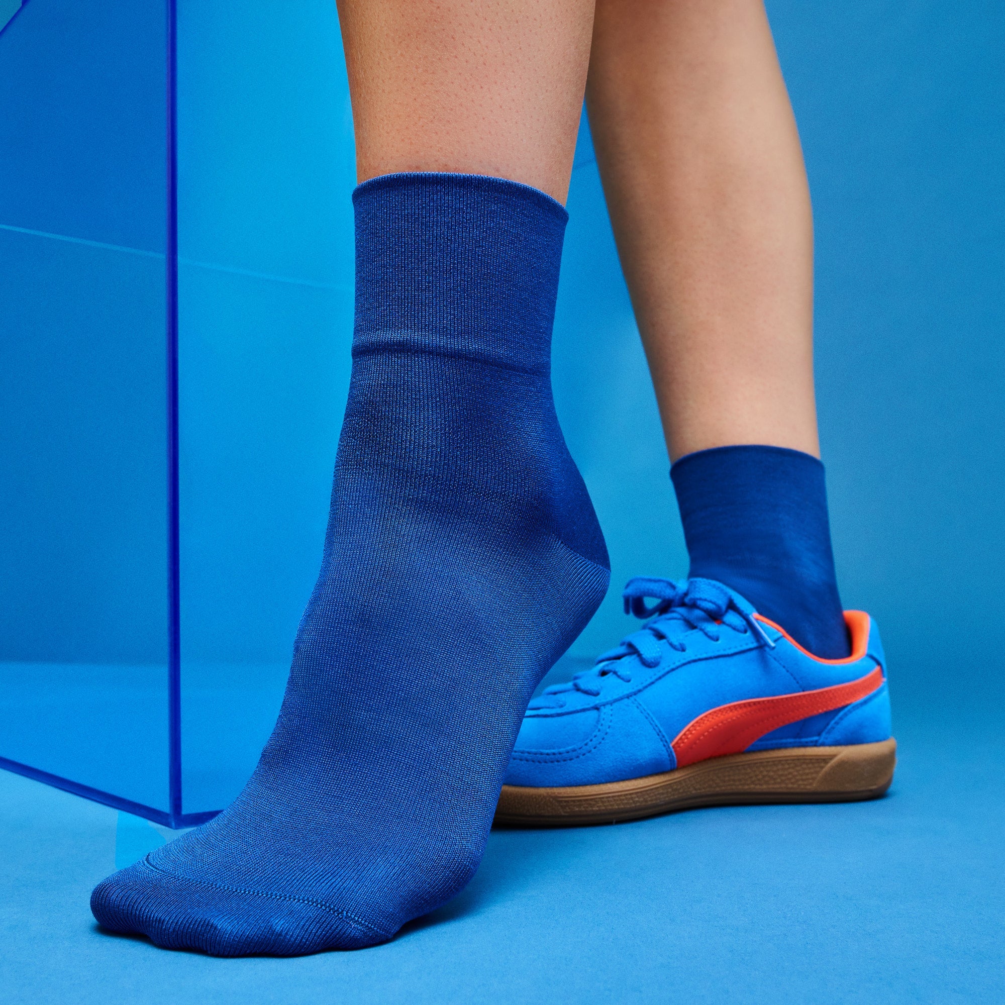 Premium Silk  Quarter Socks