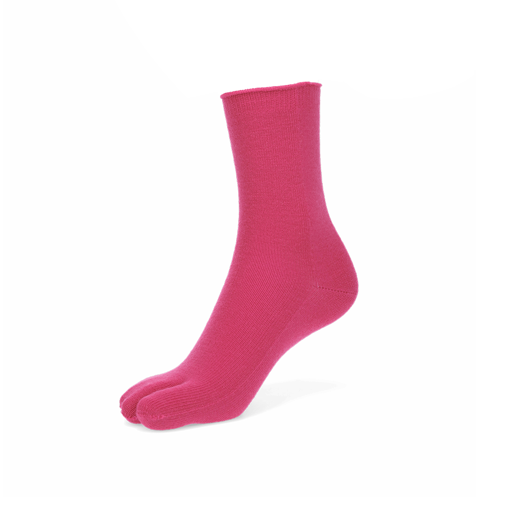 Super Extra Fine Merino Wool Tabi  Crew Socks