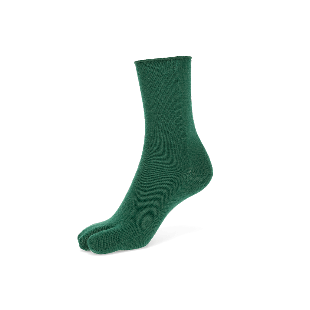 Super Extra Fine Merino Wool Tabi  Crew Socks