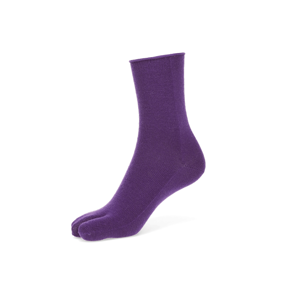 Super Extra Fine Merino Wool Tabi  Crew Socks