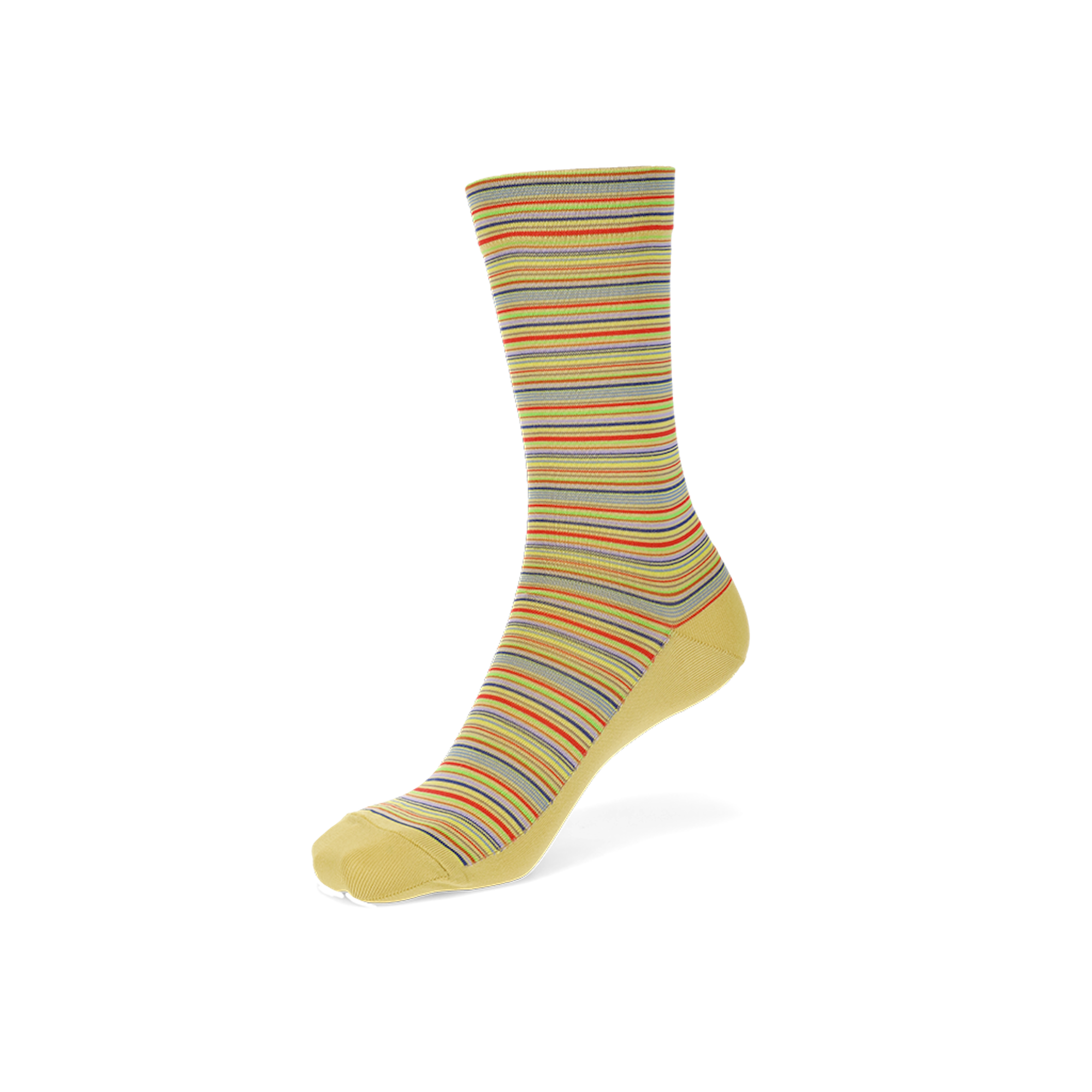 Sustainable Striped  Crew Socks