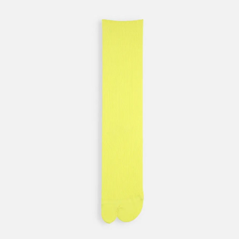Ribbed Tabi  Crew Socks