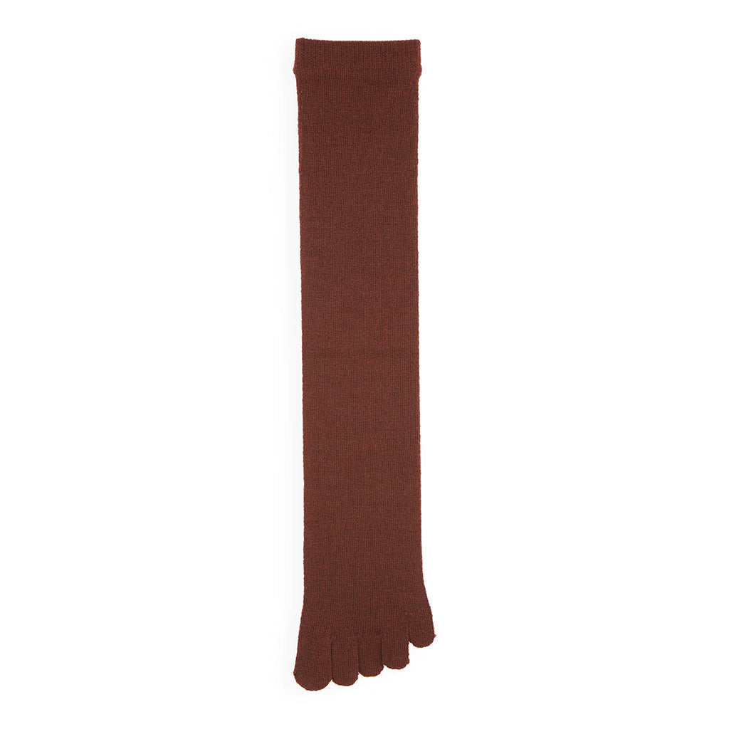 Super Extra Fine Merino Wool  Toe Knee-High Socks