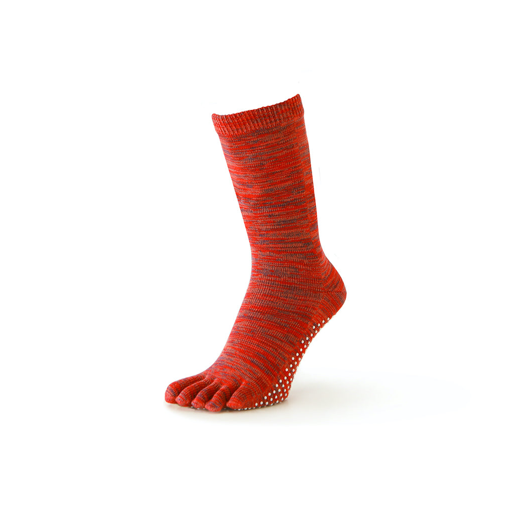 Reflexology Cotton Toe  Crew Socks