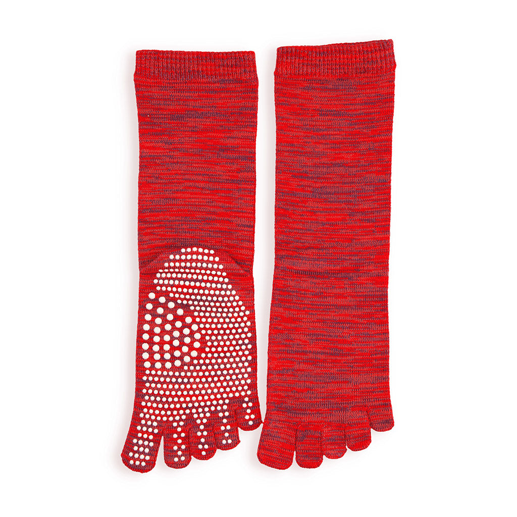 Reflexology Cotton Toe  Crew Socks