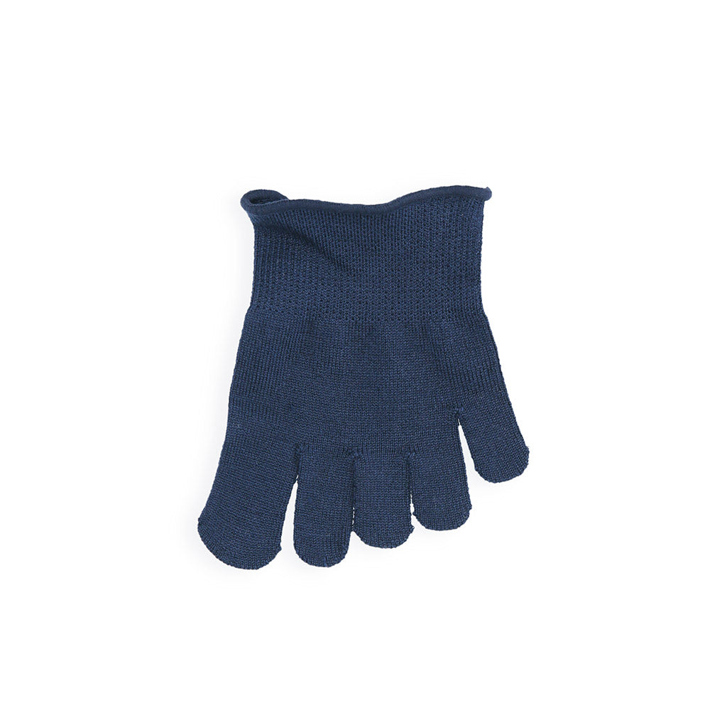 Green Tea Silk Toe Cover Socks