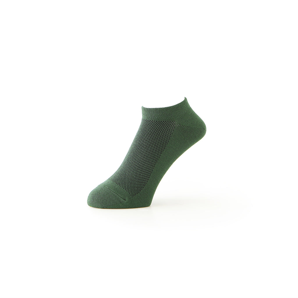 Green Tea Cotton  Ankle Socks
