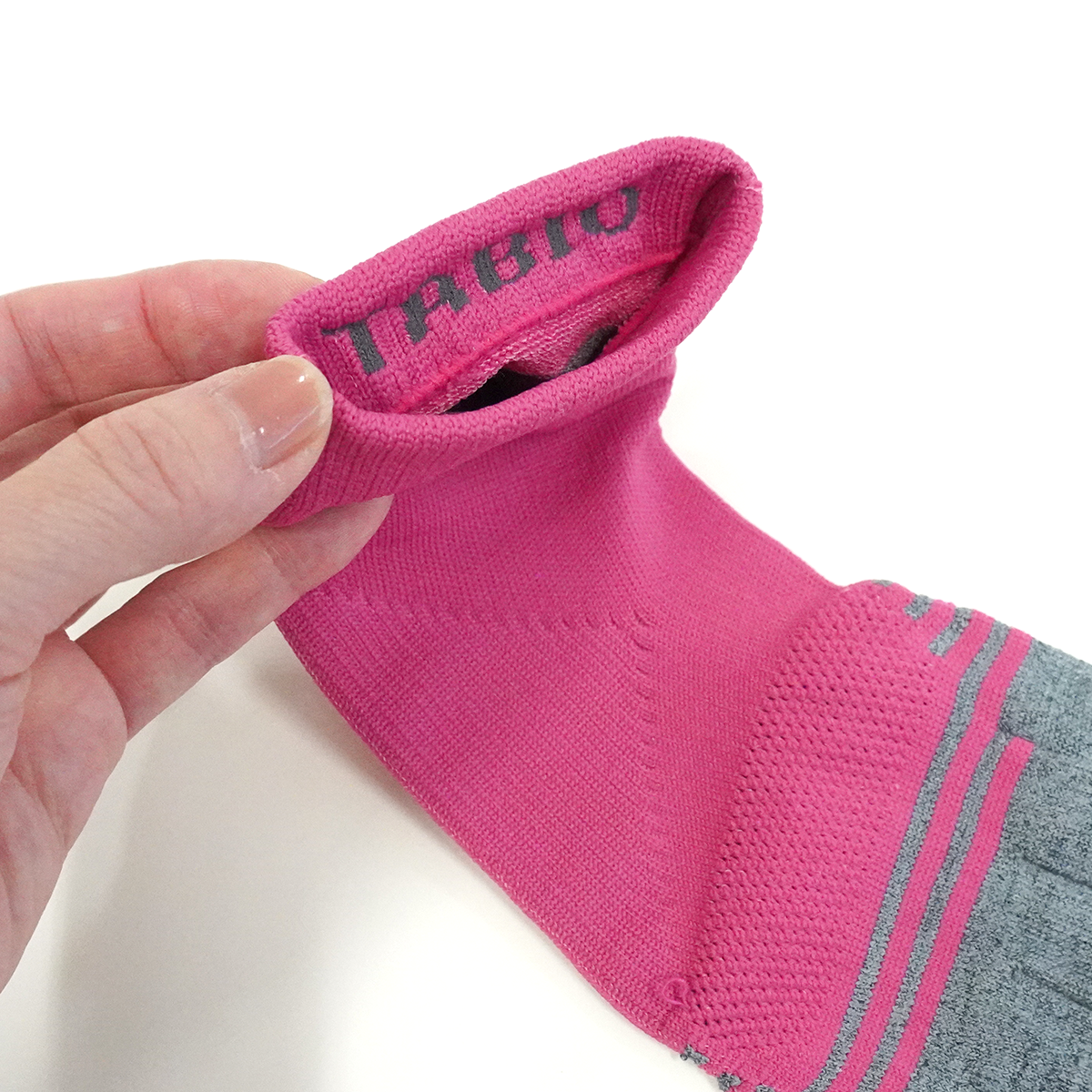 Super Fit Grip Run Toe  Socks