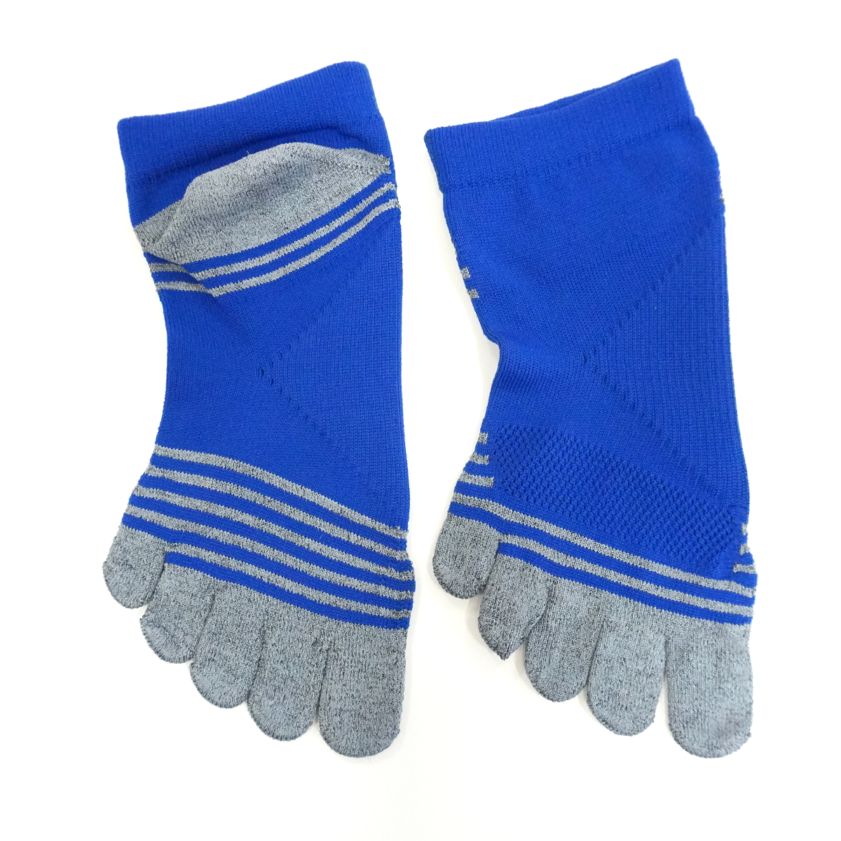 Super Fit Grip Run Toe  Socks