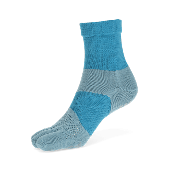 Signature Run Toe  Crew Socks