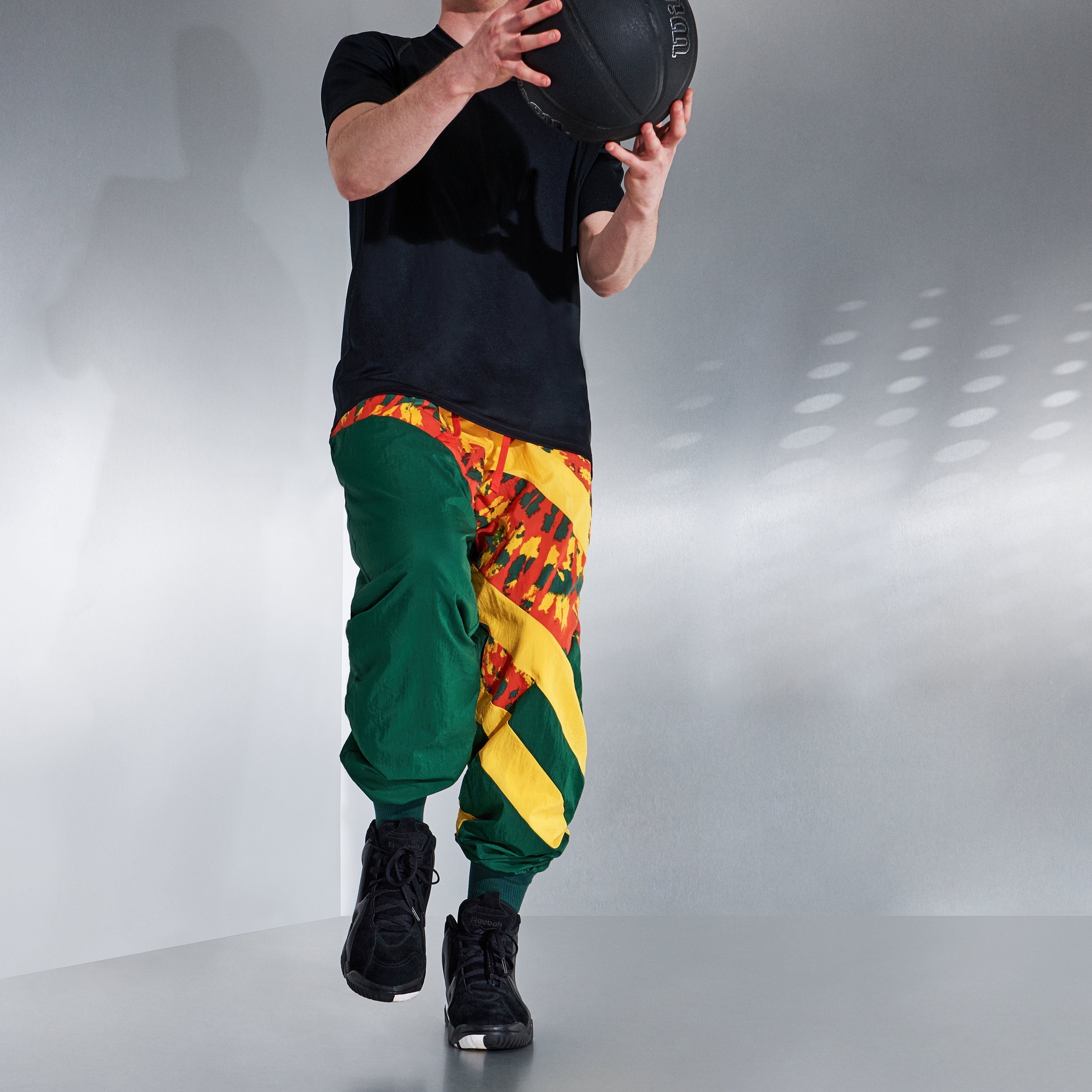 Basketball Pile  Crew Socks