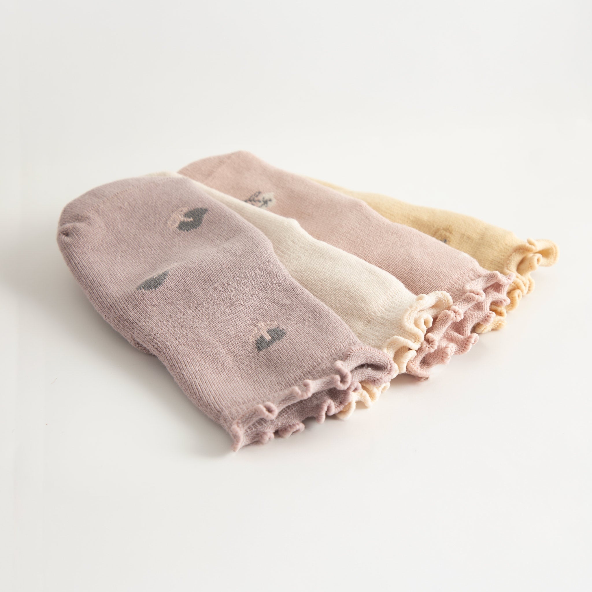 Little Wonder Things - Extra Warm- 4 Pairs of Stay-On Baby & Toddler Non-Slip Socks