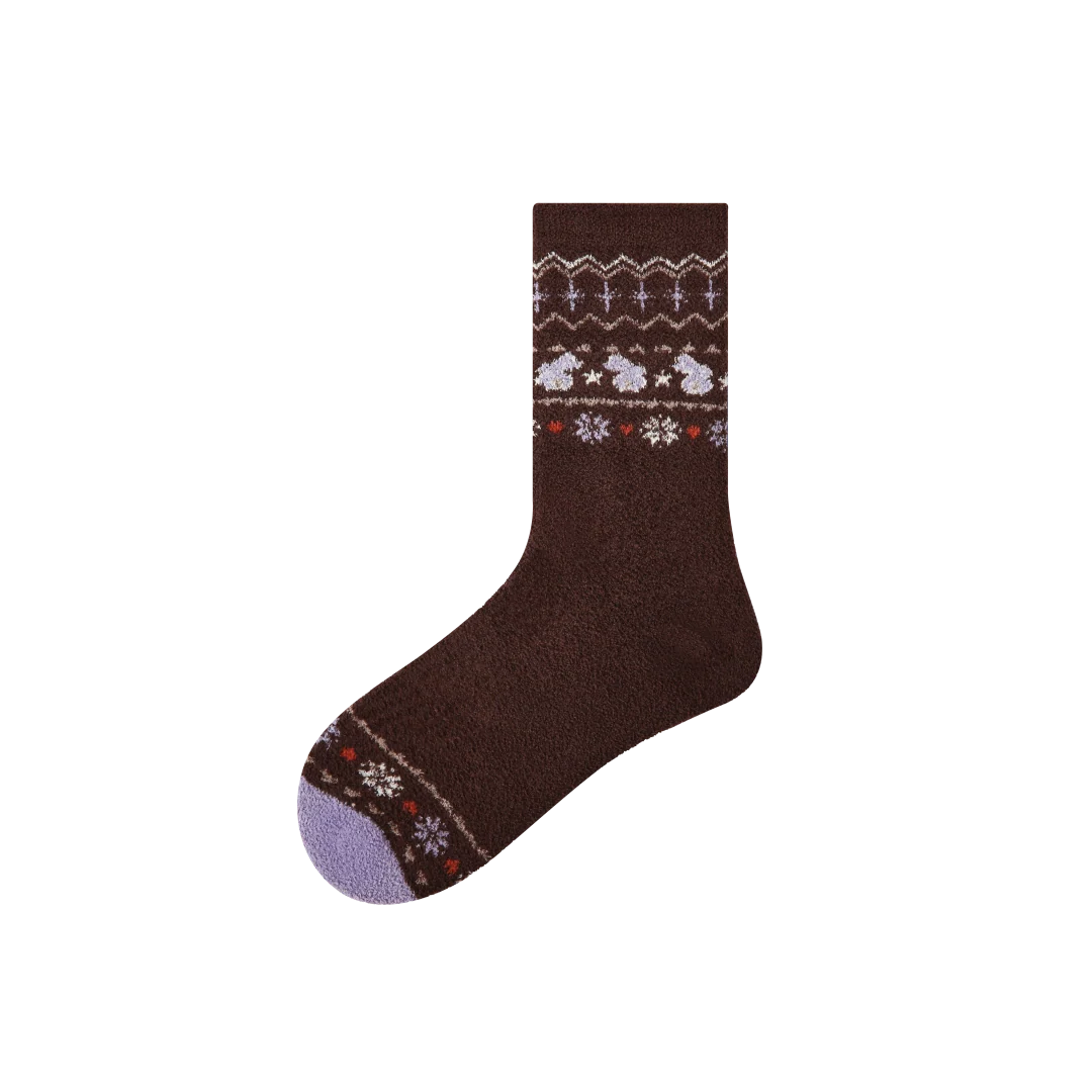 Woodland Fuzzy Cabin 3-Pack