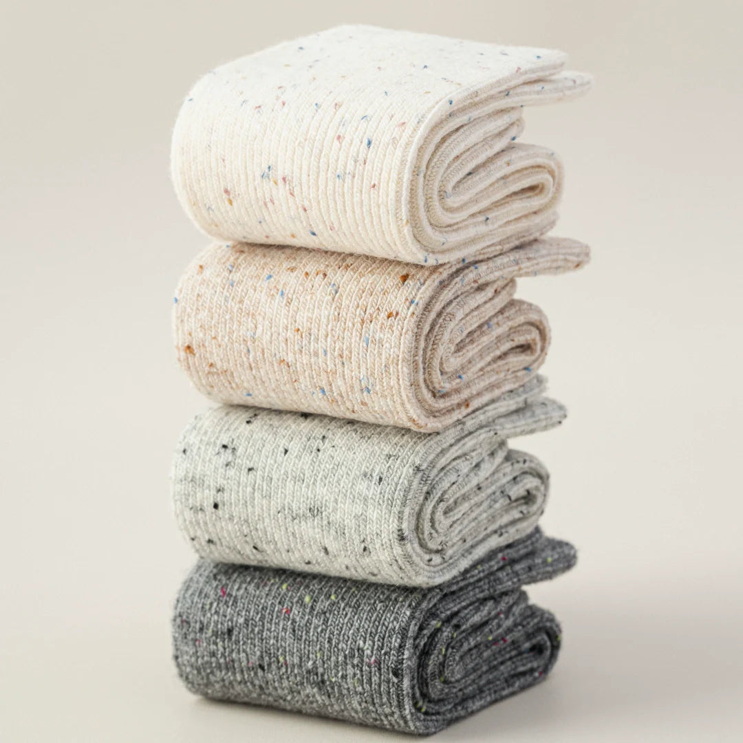 Wool Blend Confetti Crew