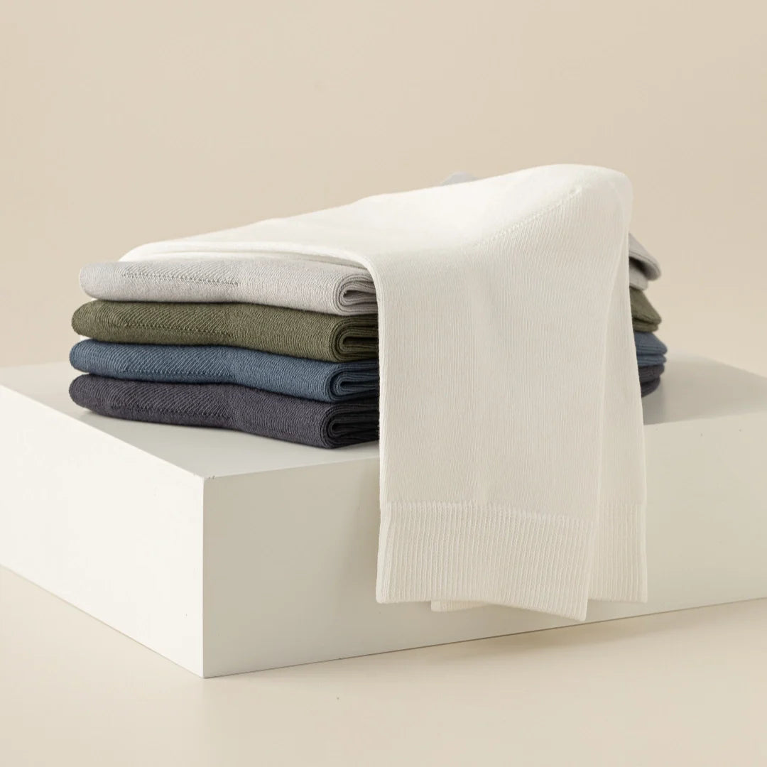 Basic Cotton Crew Socks