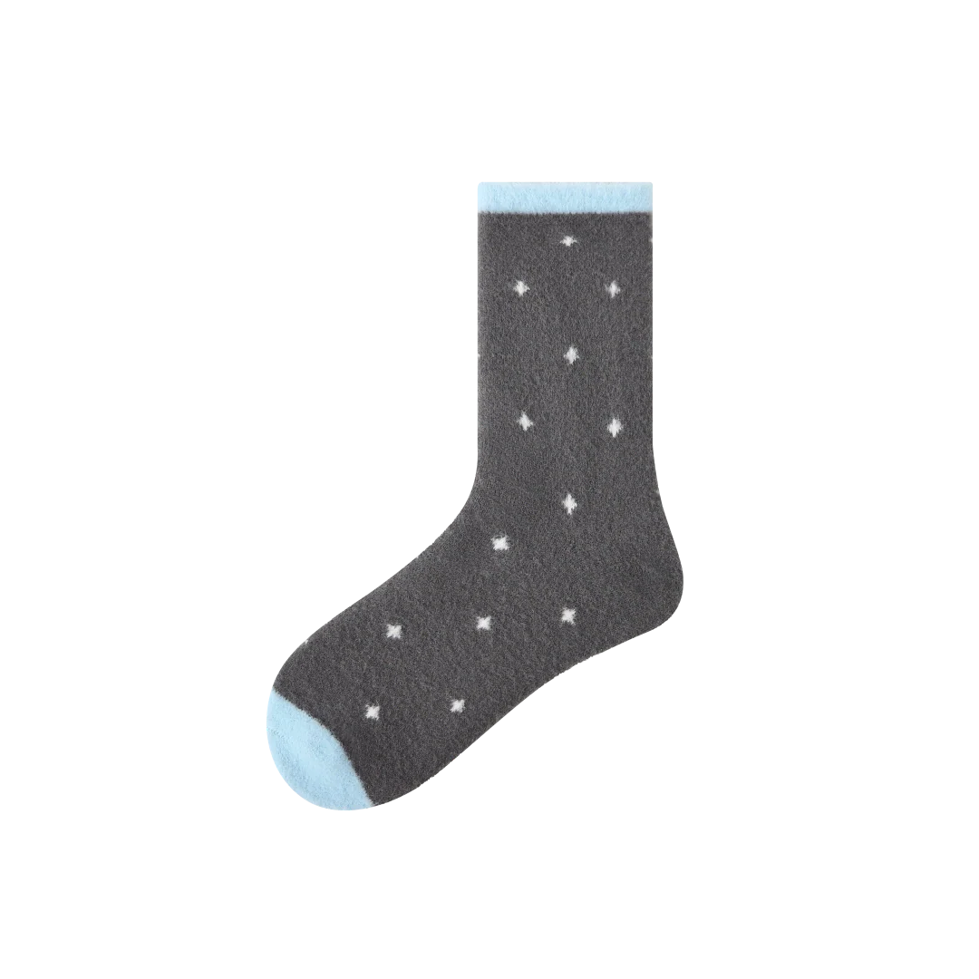 Dot & Plaid Fuzzy Chenille 3-Pack