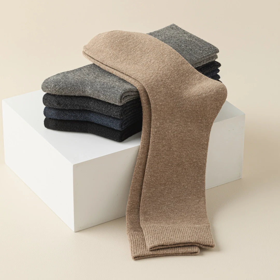 Tall Soft Wool Socks