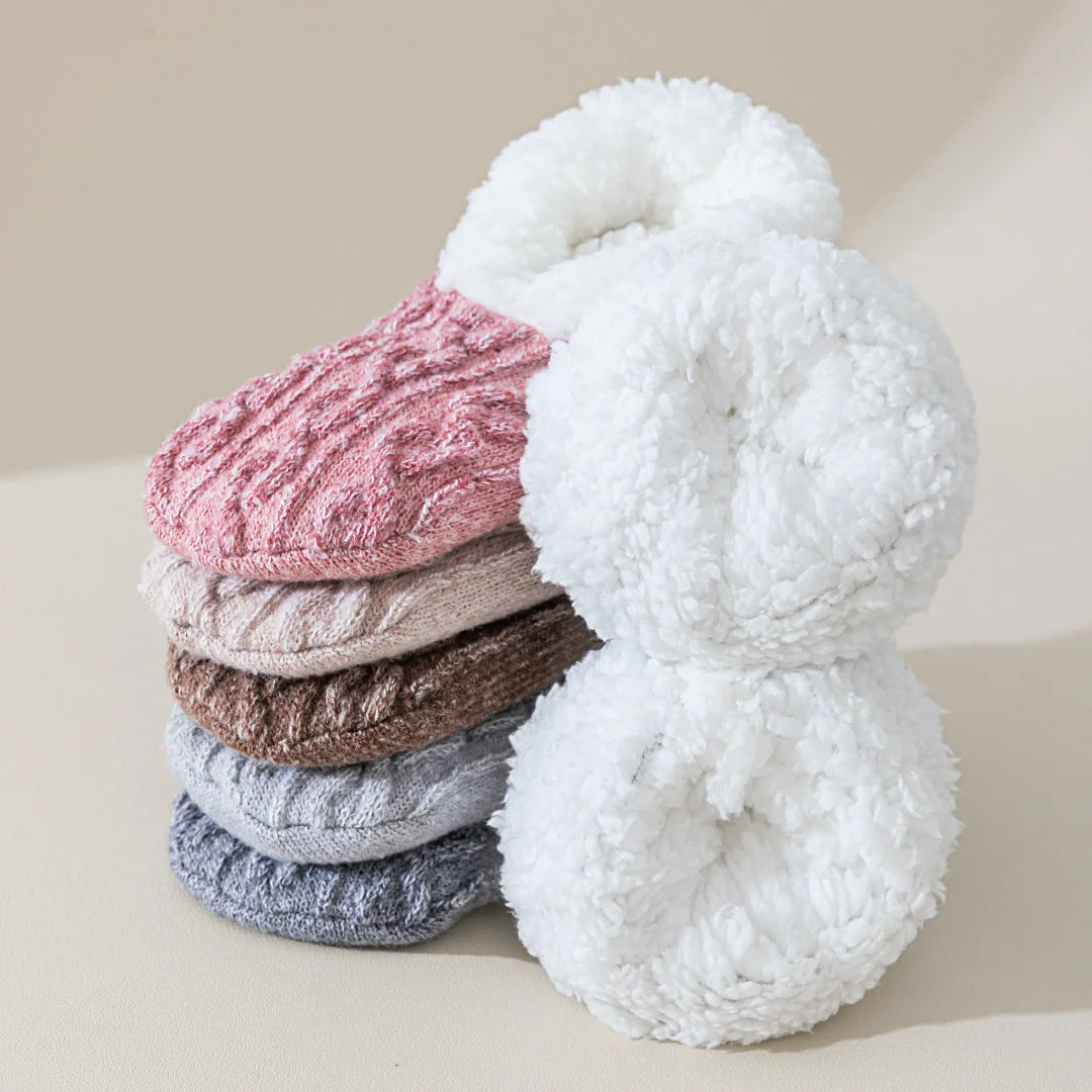Sherpa Lined Slipper Socks
