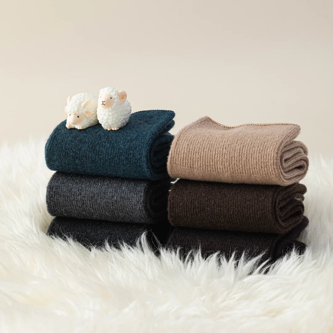 Non-Binding Wool Socks