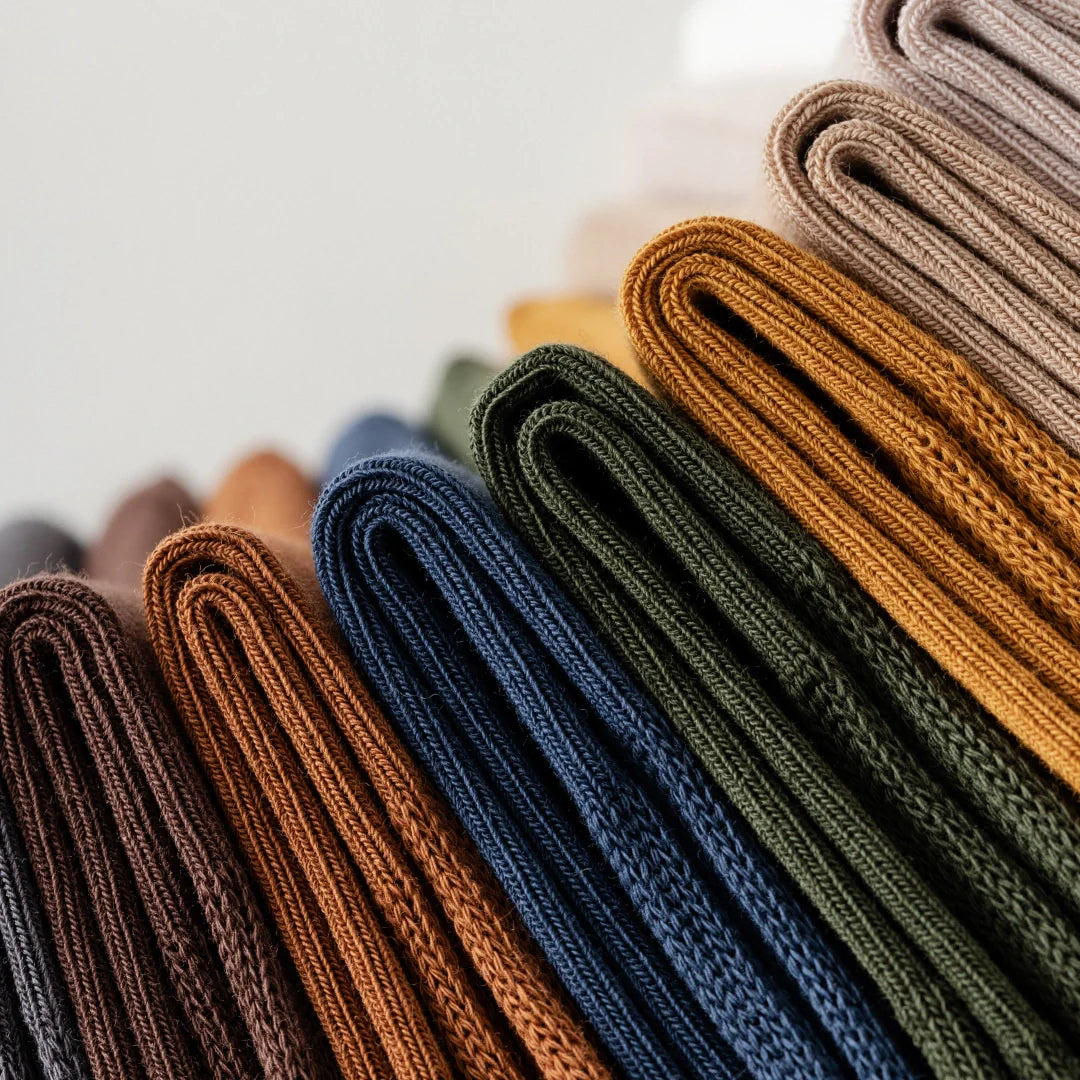 Ribbed Crew Socks Men