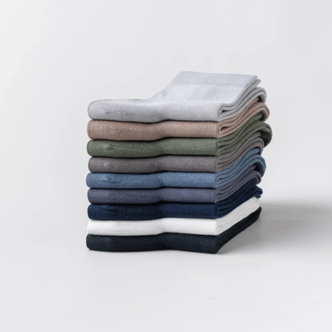 Pure Cotton Business Socks