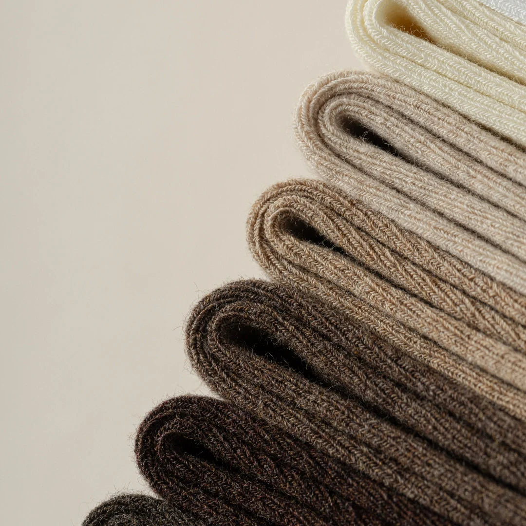 Cotton Earth-Tone Slouch Crew