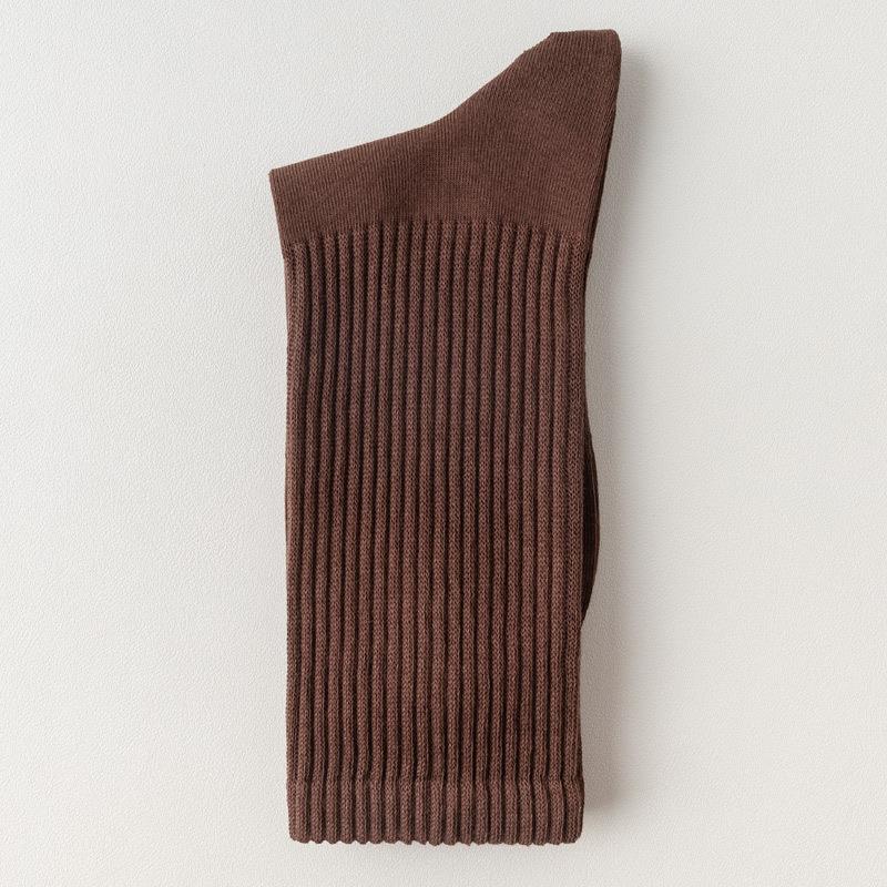 Ribbed Crew Socks Men
