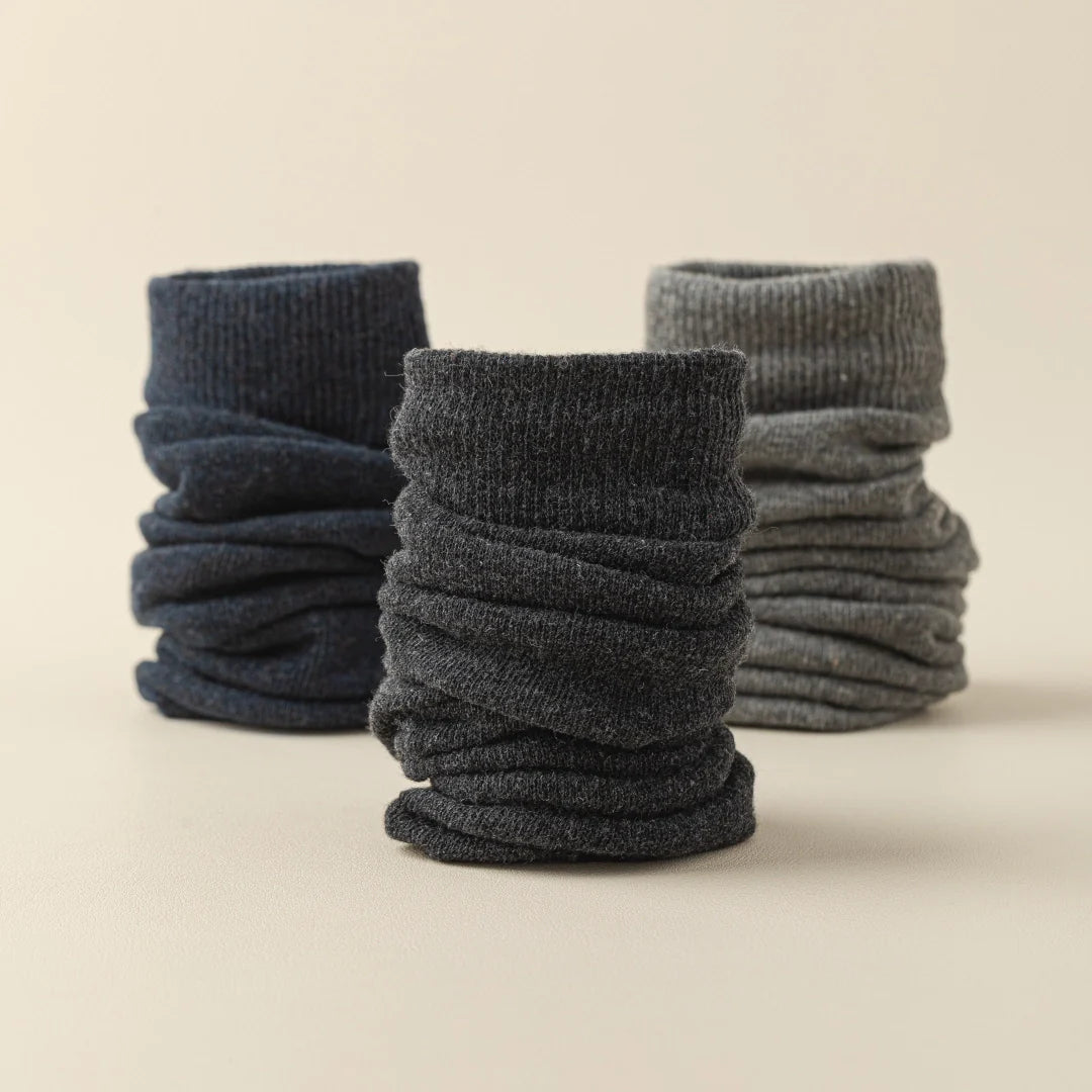 Tall Soft Wool Socks