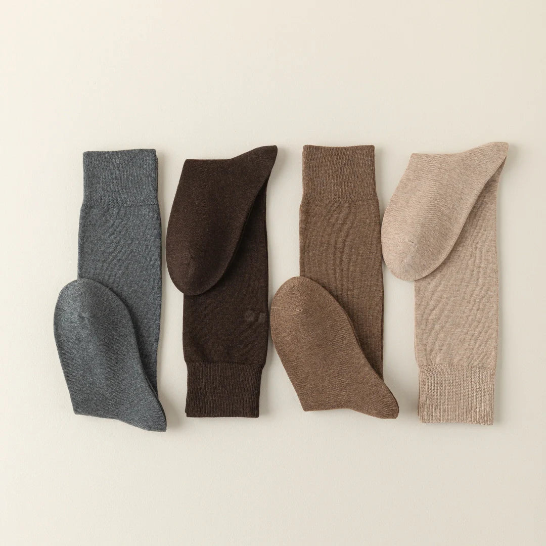 High-Cotton Smooth Knee-High