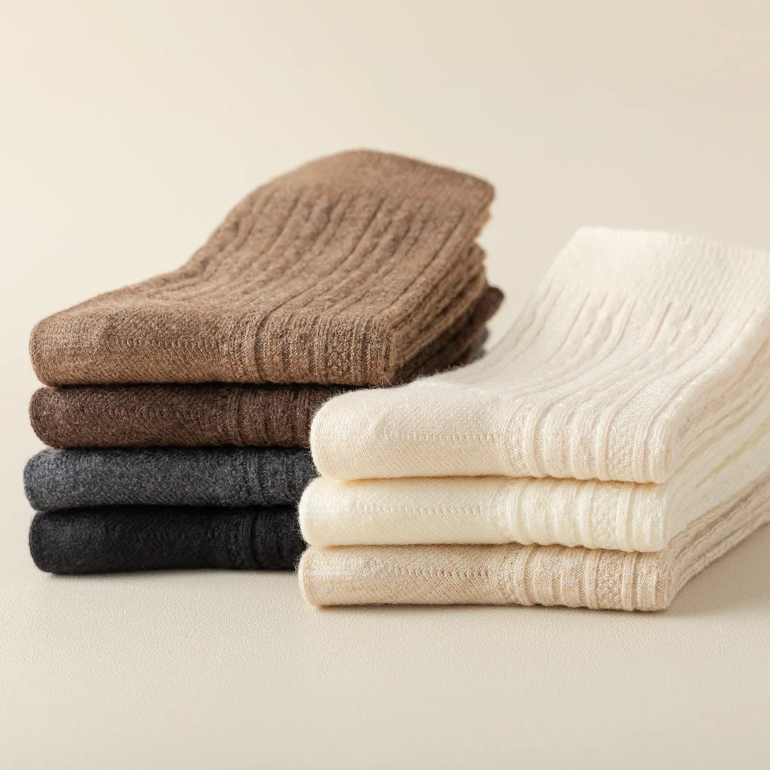 Vintage Cable Knit Crew