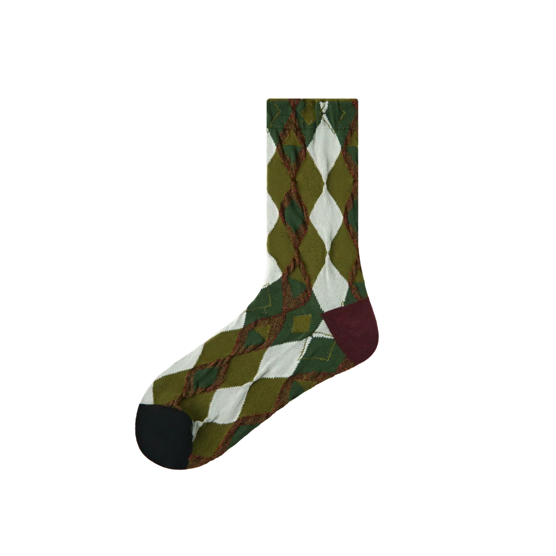 Moody Jacquard & Metallic Scallop Art 3-Pack