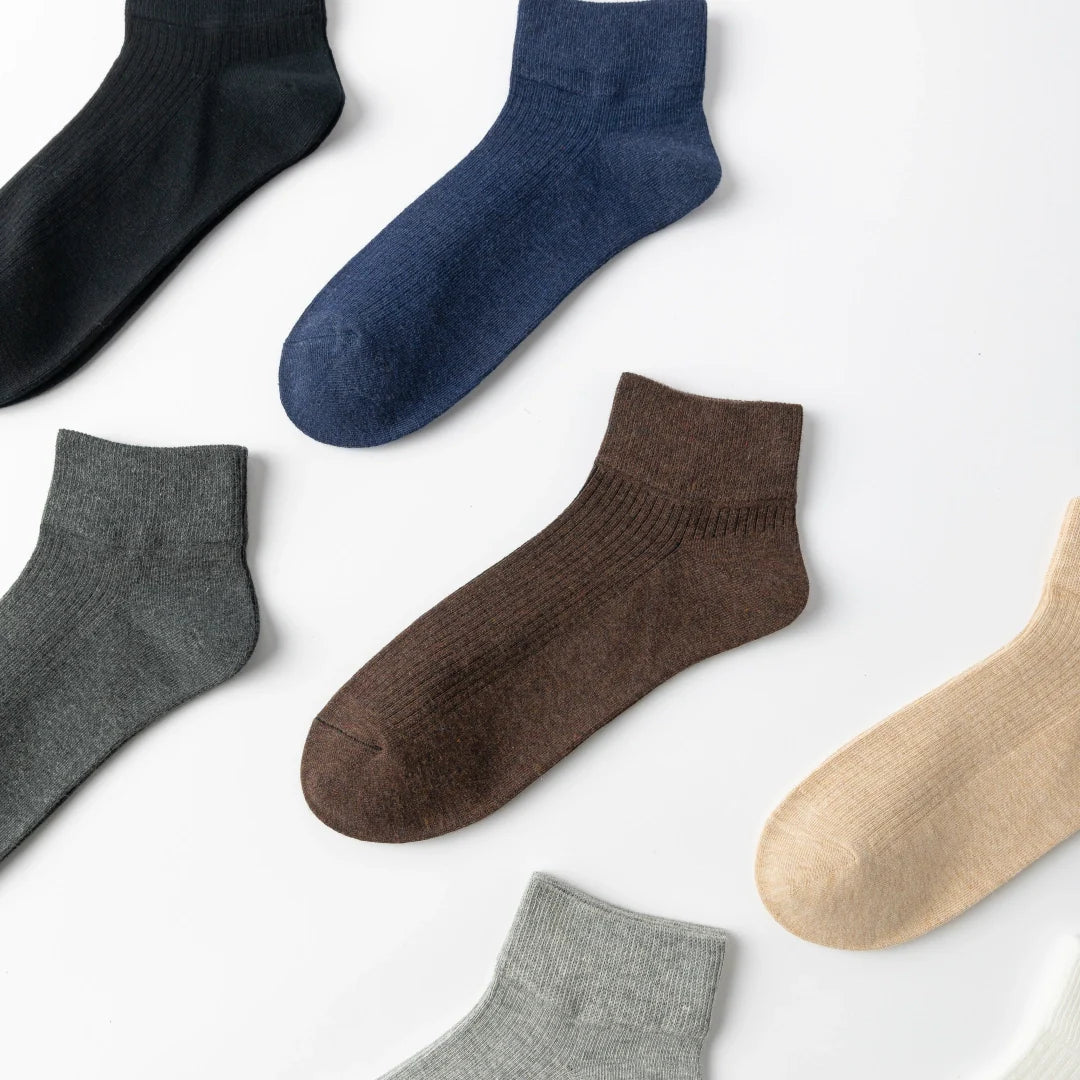Men's Cotton Quarter Socks