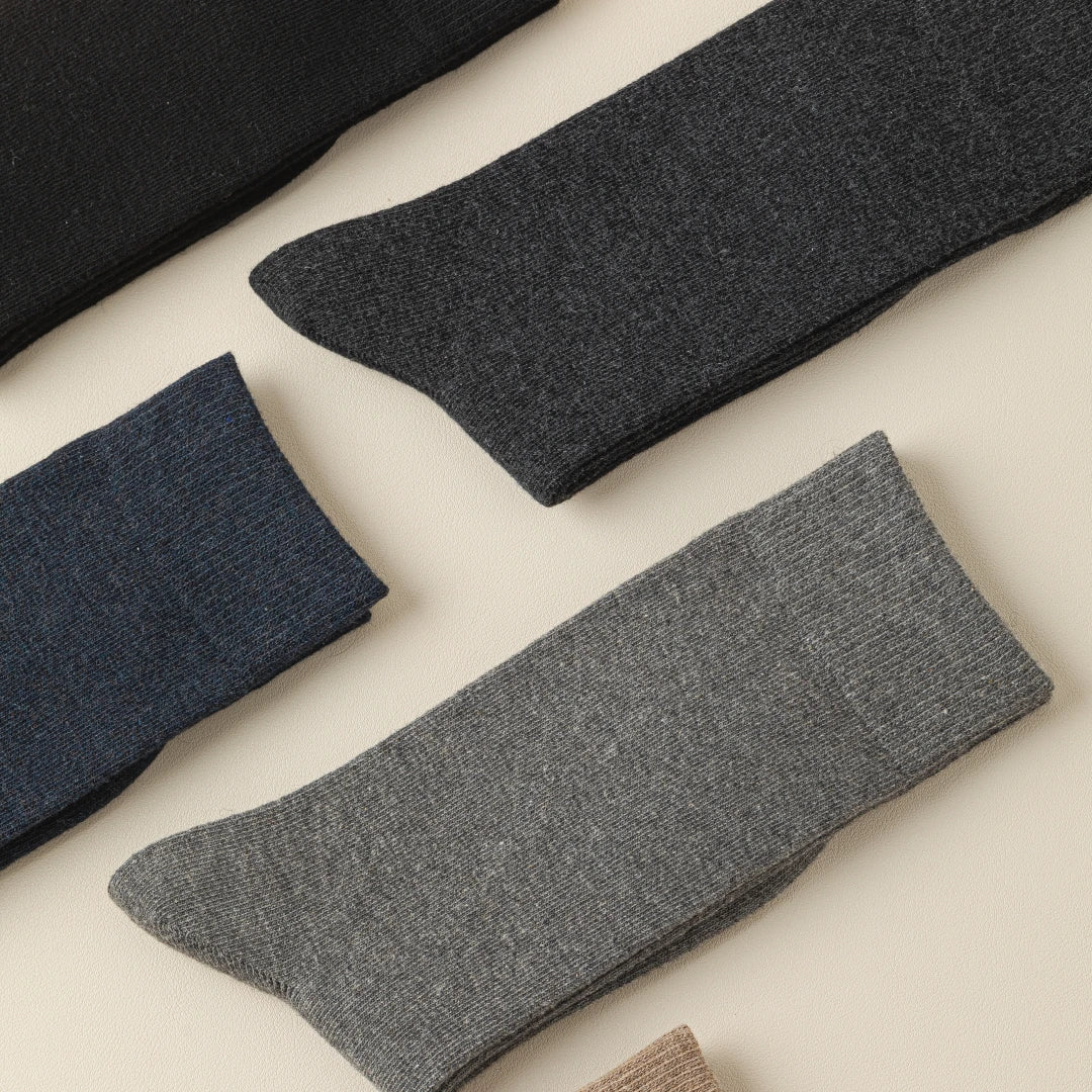 Tall Soft Wool Socks