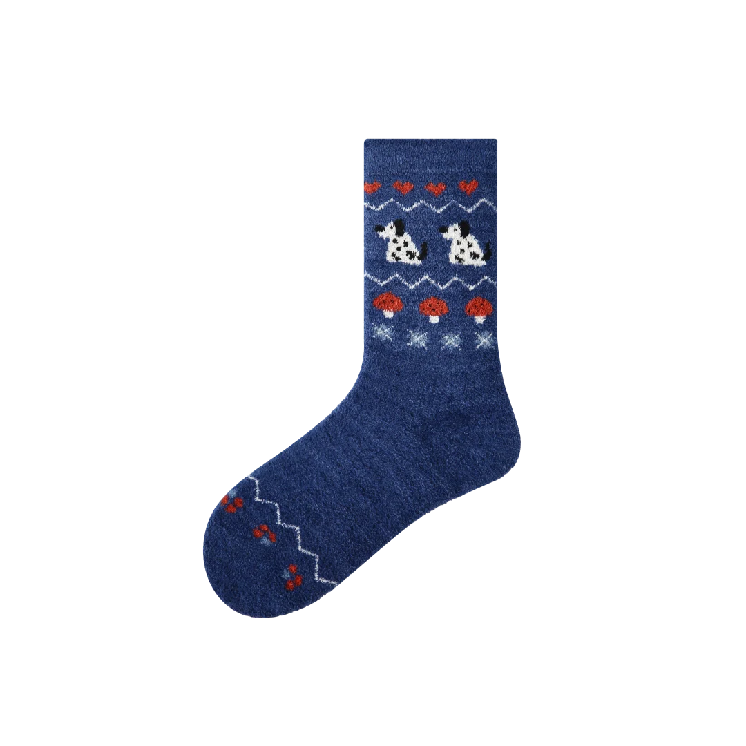 Woodland Fuzzy Cabin 3-Pack