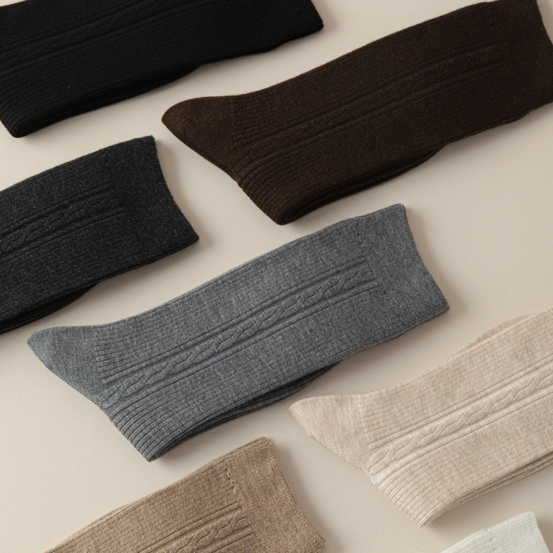 Silk & Wool Blend Socks