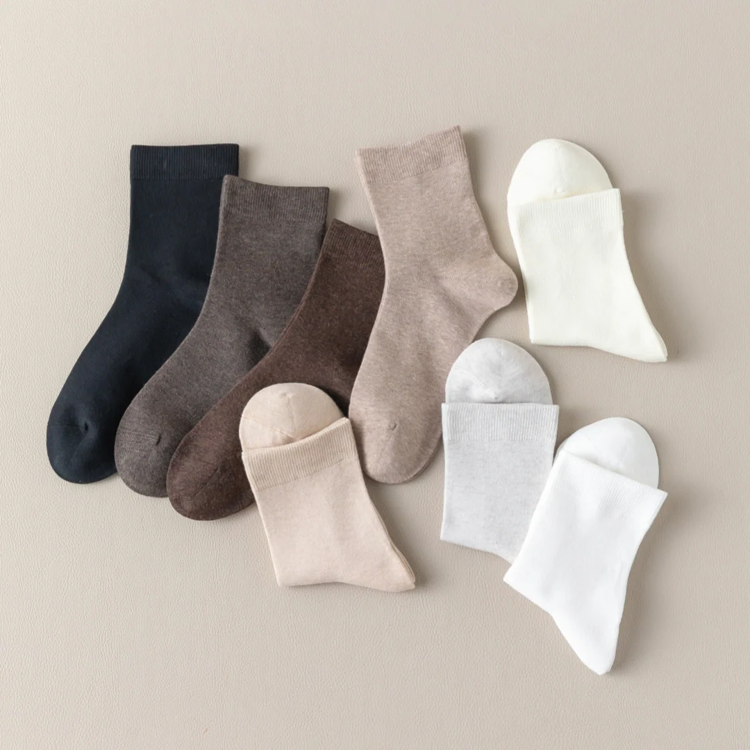 Smooth Knit Cotton Crew