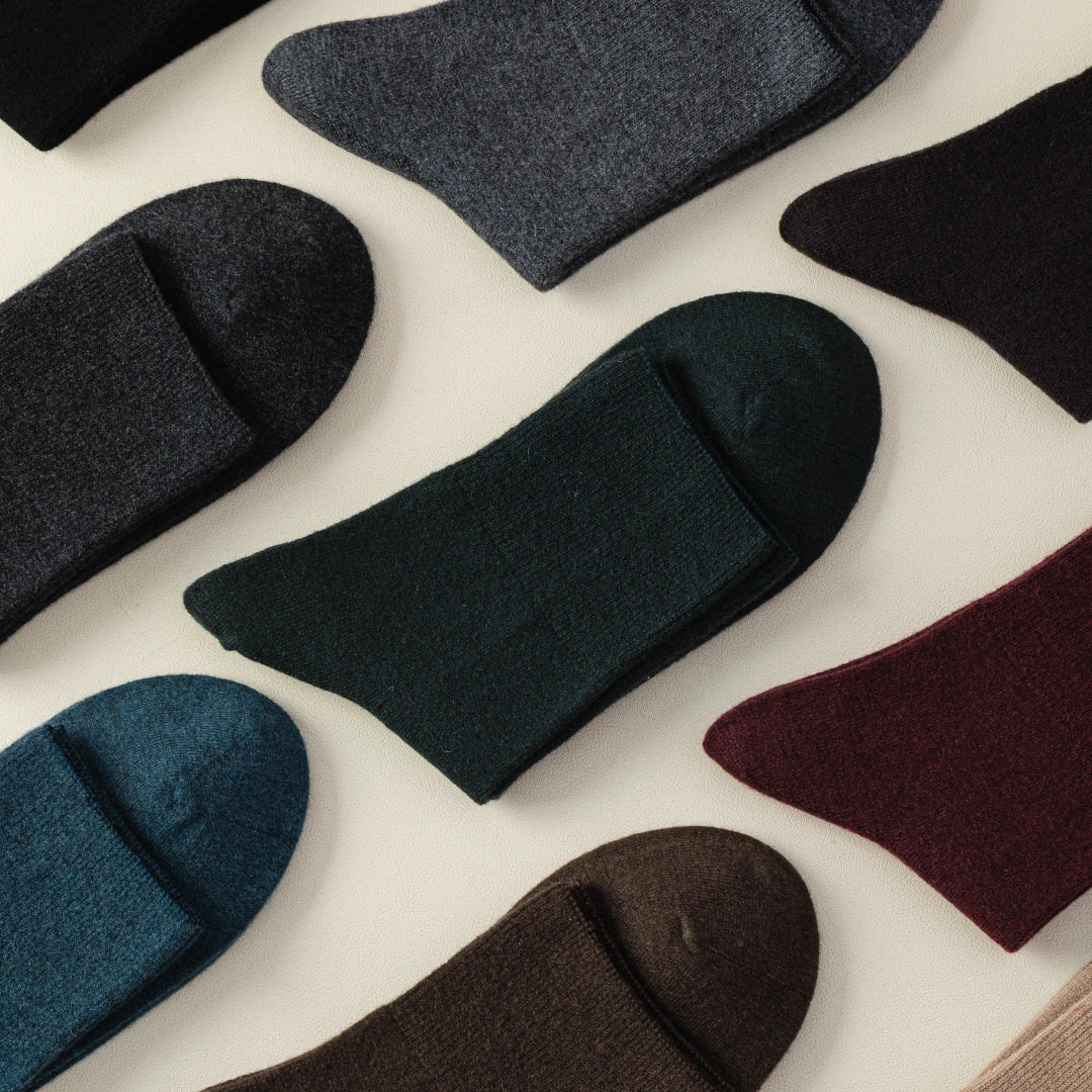 Non-Binding Wool Socks