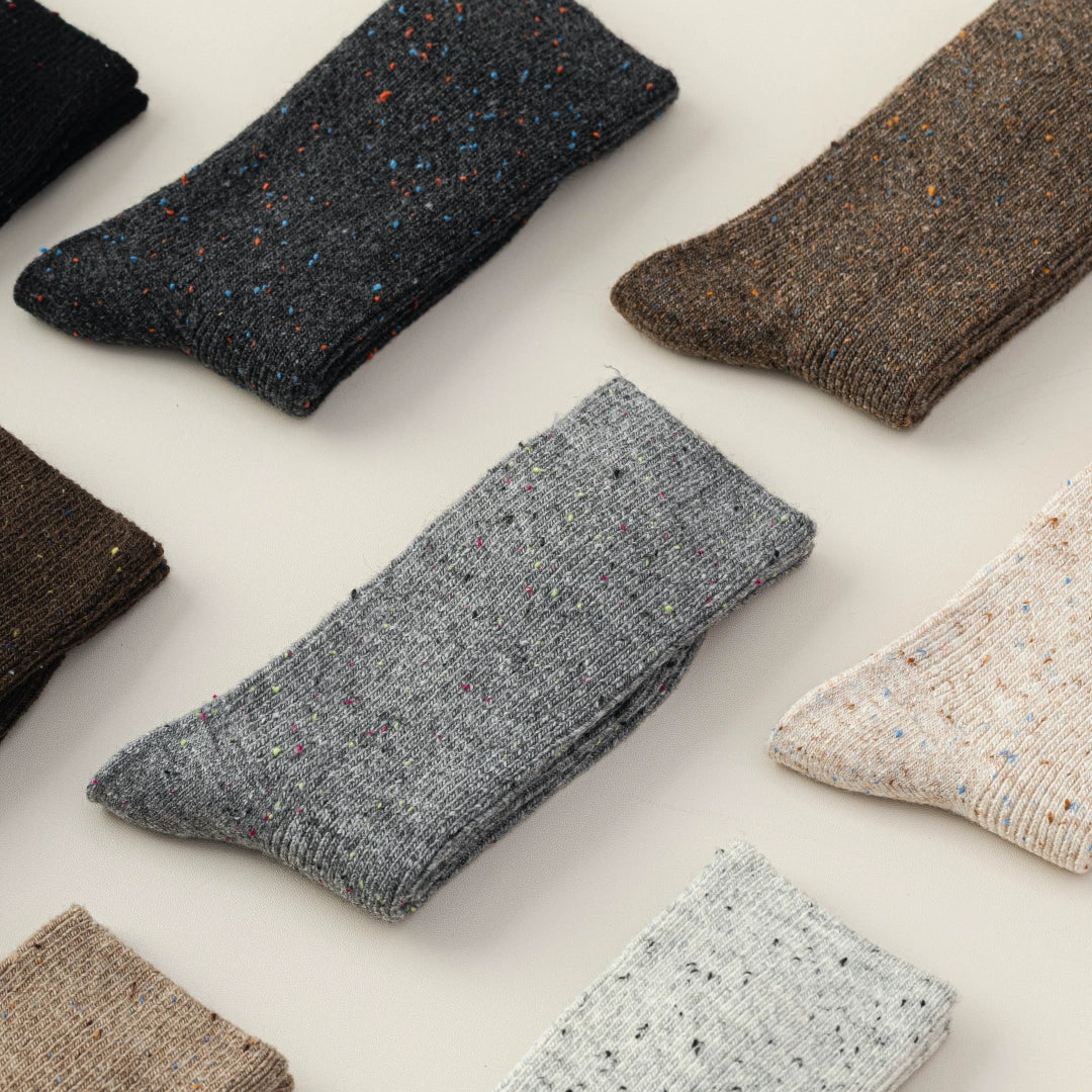 Wool Blend Confetti Crew