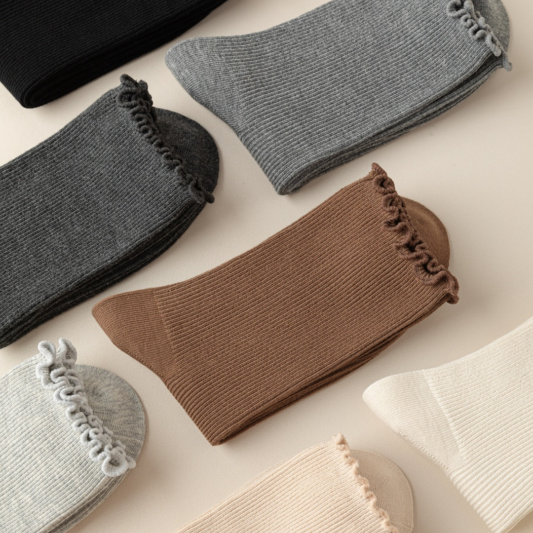 Lettuce Edge Cotton Crew