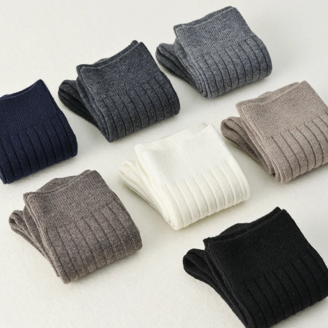 Brushed Wool Thermal Socks