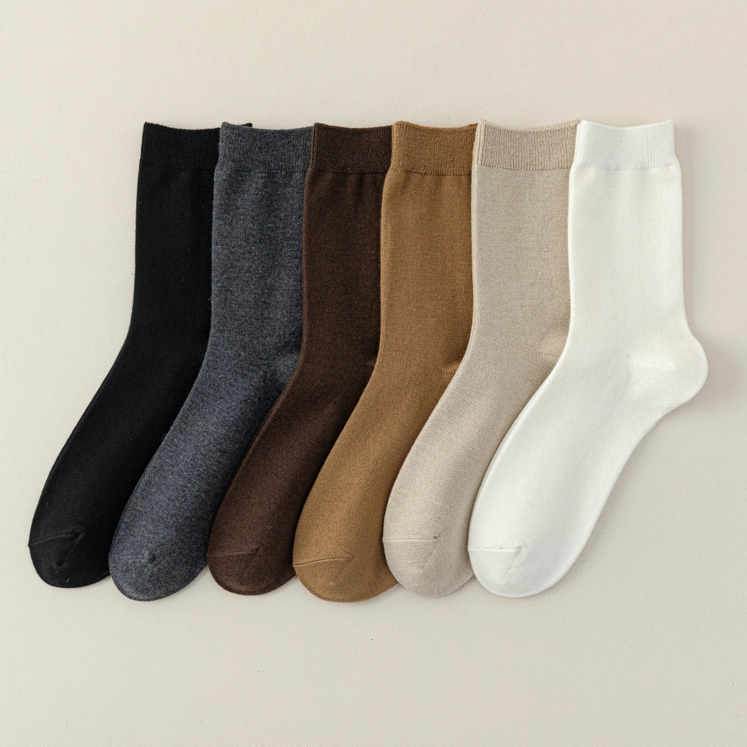 Silk Blend Dress Socks
