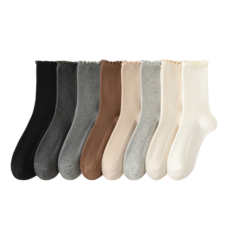 Lettuce Edge Cotton Crew