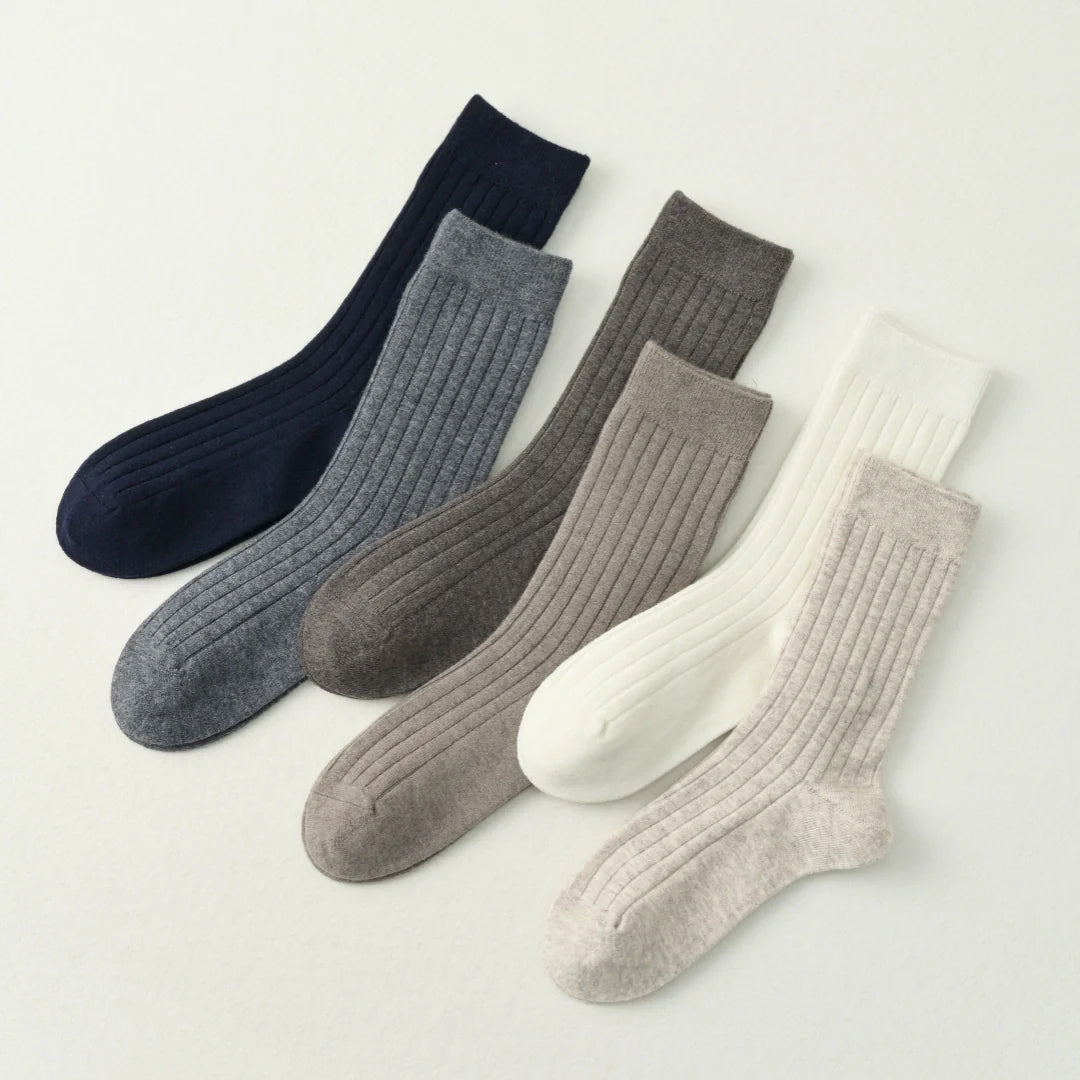 Women's brushed wool socks